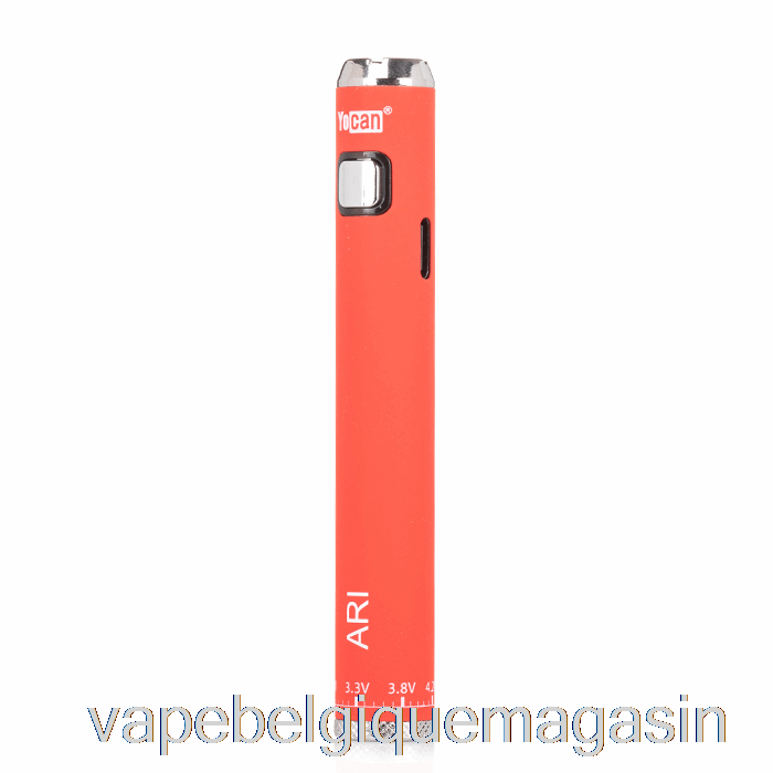 Vape Jetable Yocan Ari 650mah Batterie Rouge